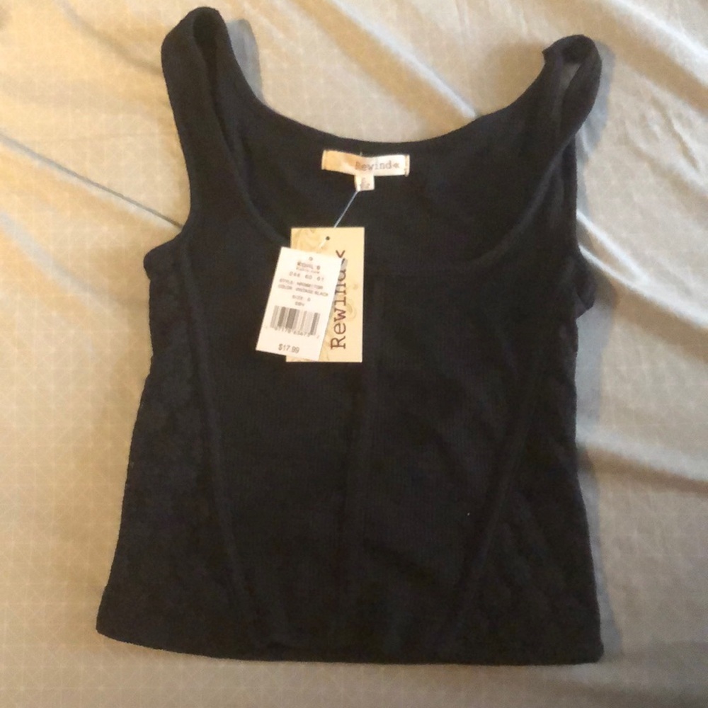 Cute Black Summer Tank